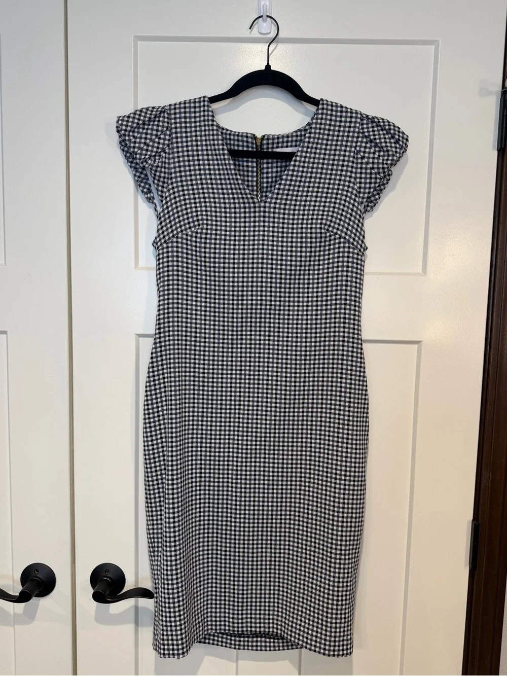 Calvin Klein Gingham Sheath
Midi Dress - Picture 3 of 10
